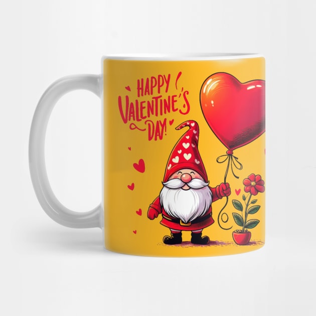 Valentine Gnomes Valentines Day 2024 by BukovskyART